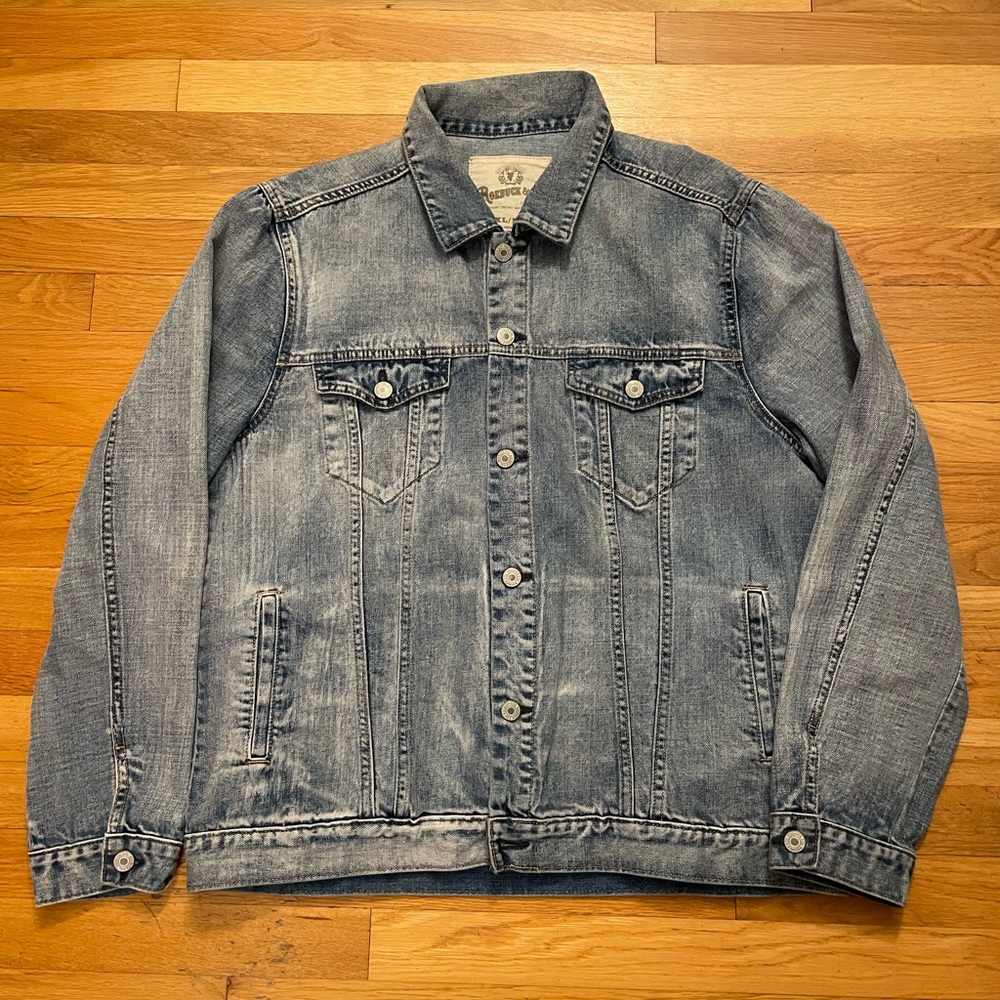 Roebuck Jean Jacket Mens XL